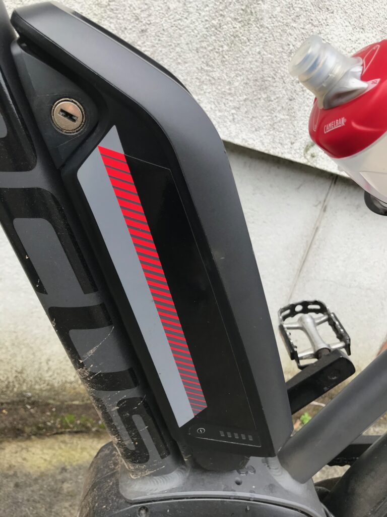 E-bike electrical system - the battery