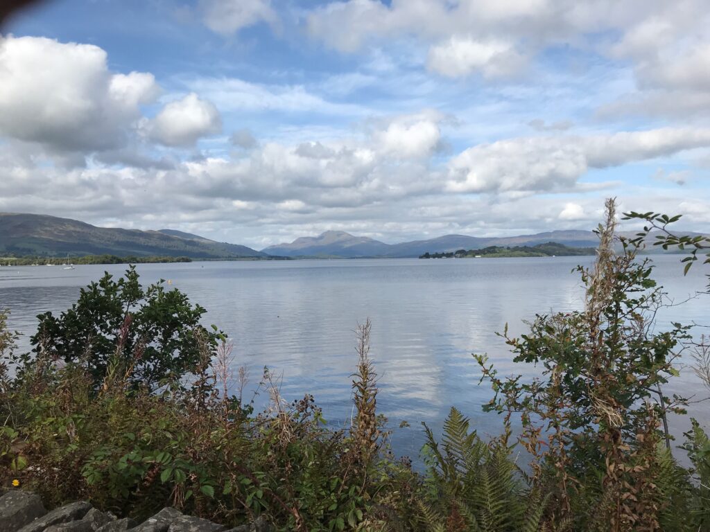 Loch Lomond views from Duck Bay