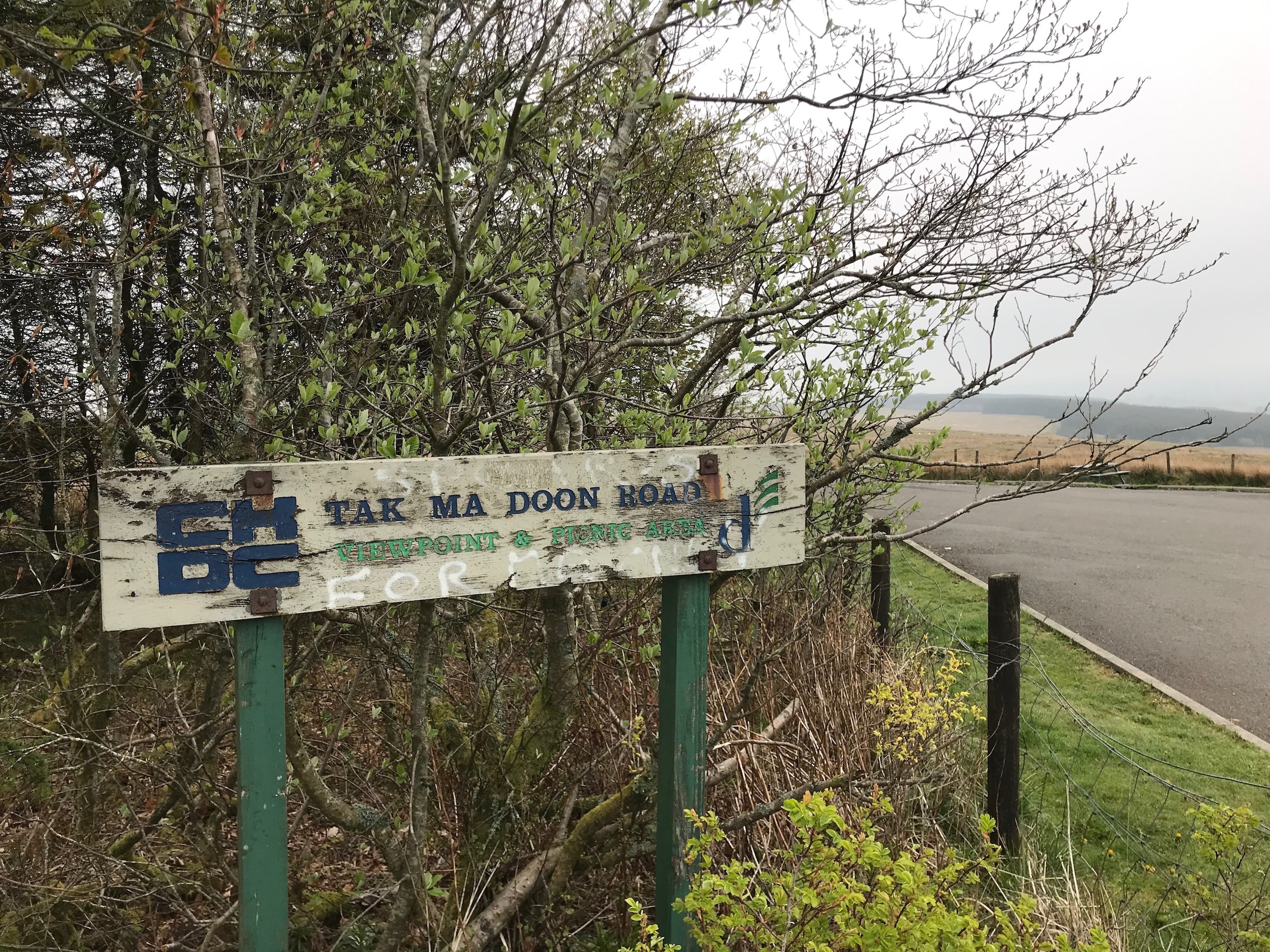 Tak ma doon viewpoint on Cycle Routes Scotland - Campsie Hills