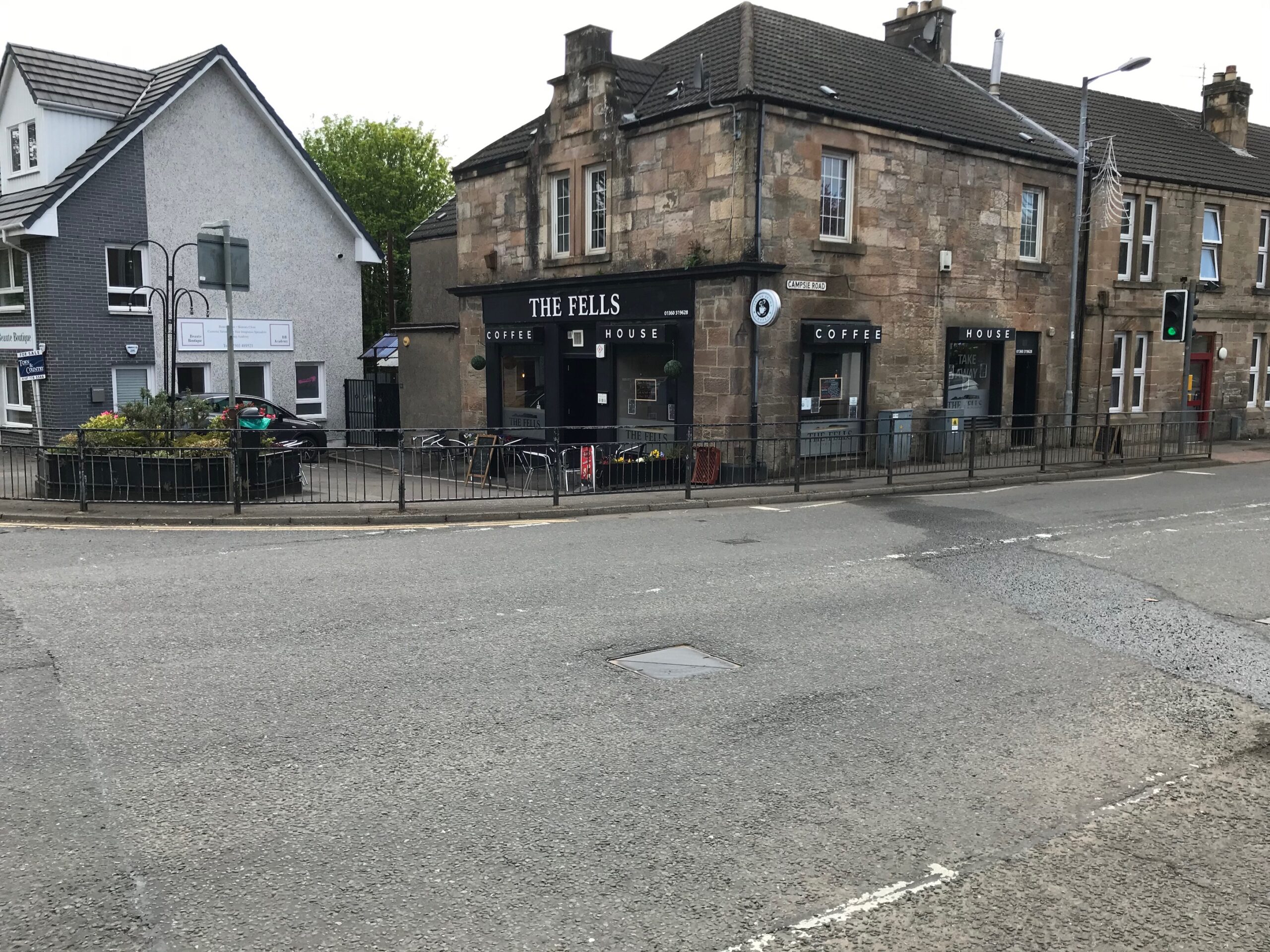 Coffee shop in Milton of Campsie.