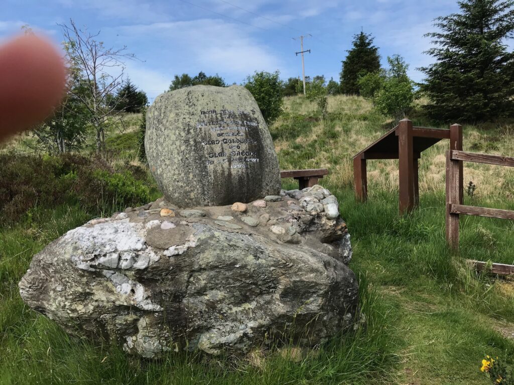 Battle of Glen Fruin monument