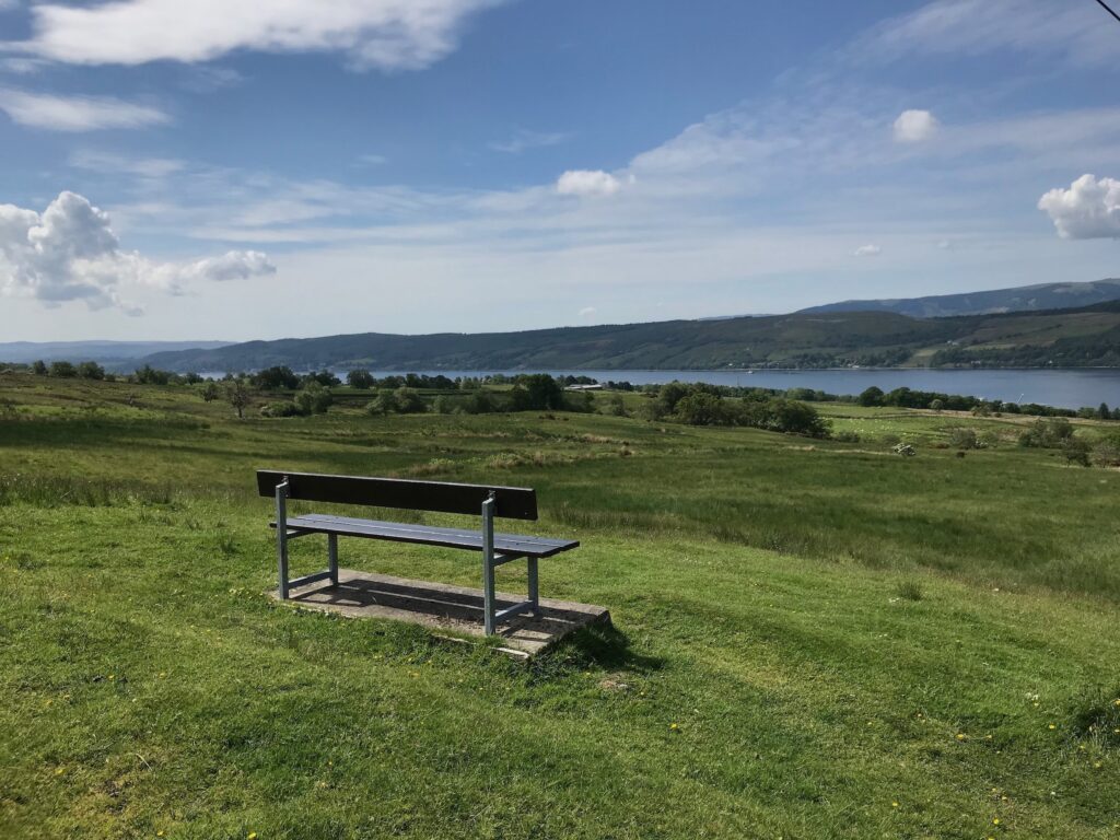 The Gareloch from Glen Fruin