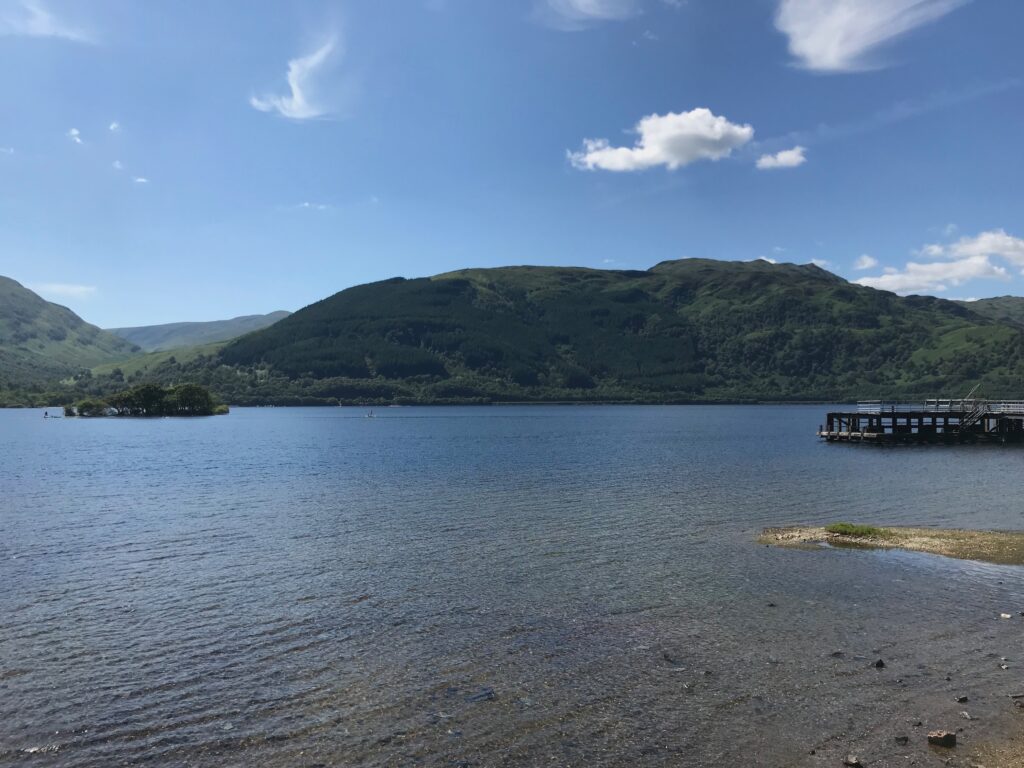 Beinn Bhreac from Rowardennan