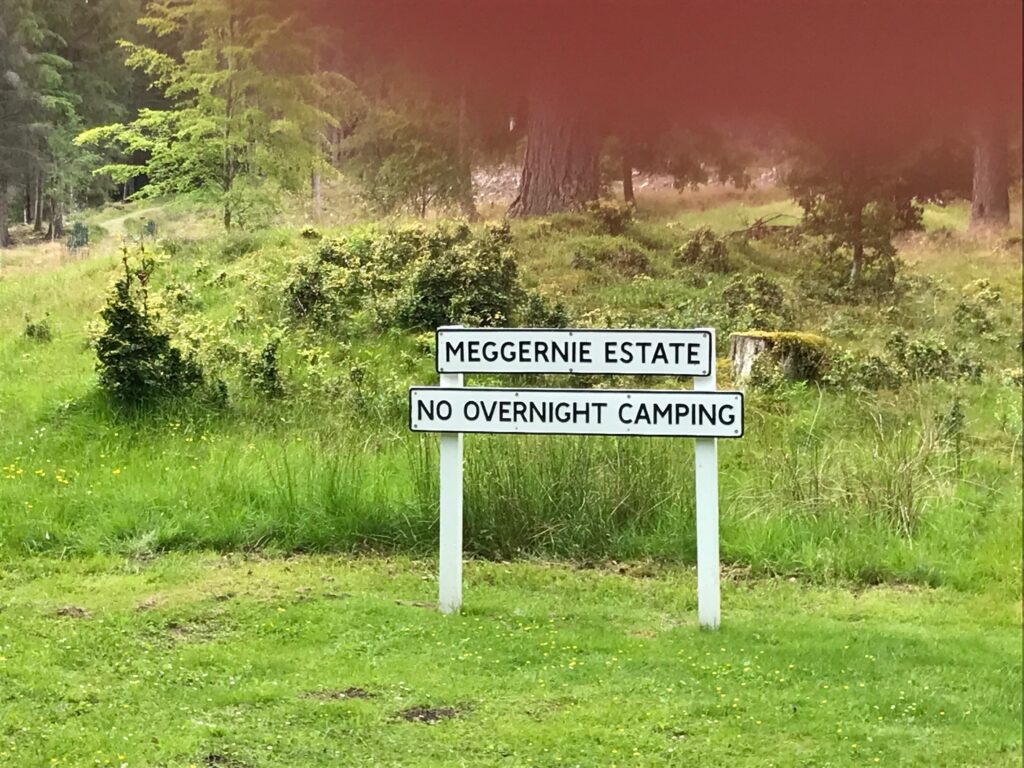 Meggernie Estate picnic area, Glen Lyon -Cycling Ben Lawers, Glen Lyon & Loch Tay on 13 Jul 21