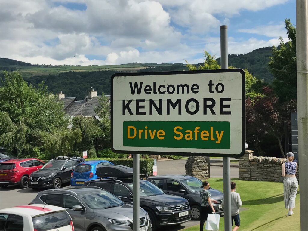 Kenmore village, Loch Tay -Cycling Ben Lawers, Glen Lyon & Loch Tay on 13 Jul 21