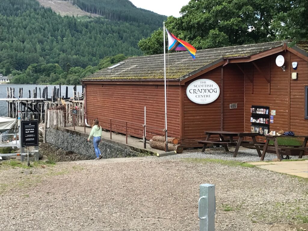 Scottish Crannog Centre, Loch Tay -Cycling Ben Lawers, Glen Lyon & Loch Tay on 13 Jul 21