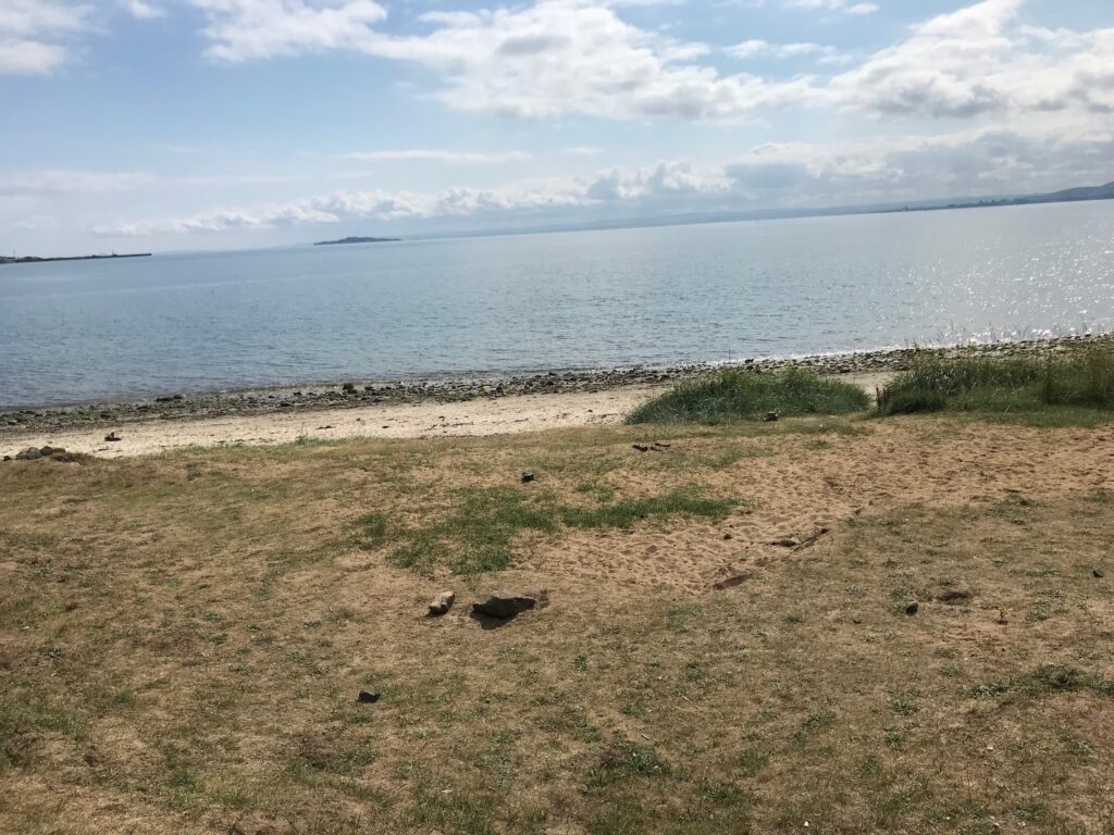 The bay at Silver Sands Beach, Aberdour