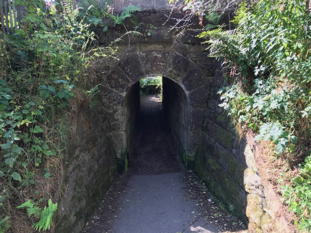 Railway tunnel near Burtisland