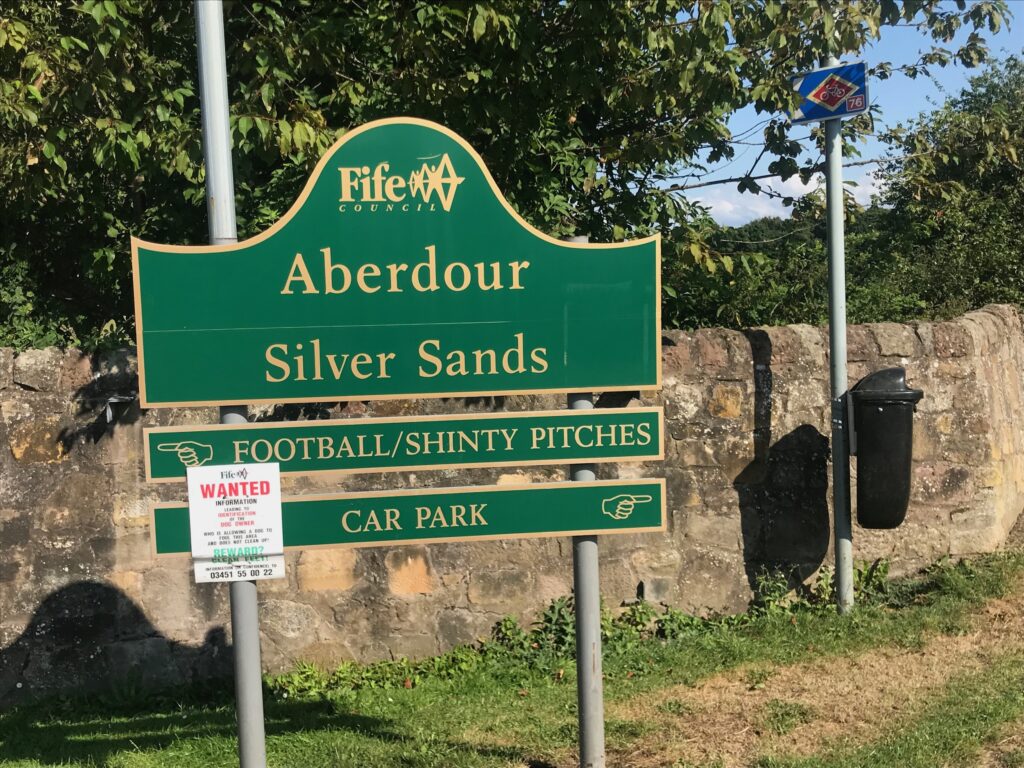 Silver Sands beach, Aberdour