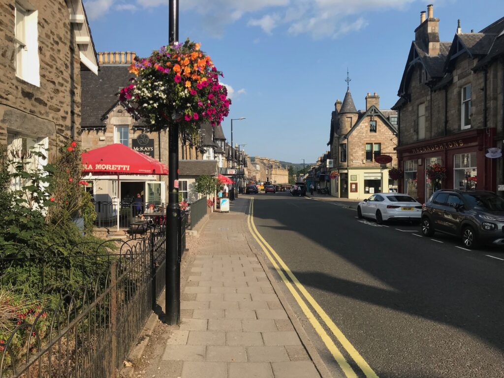 Pitlochry main street