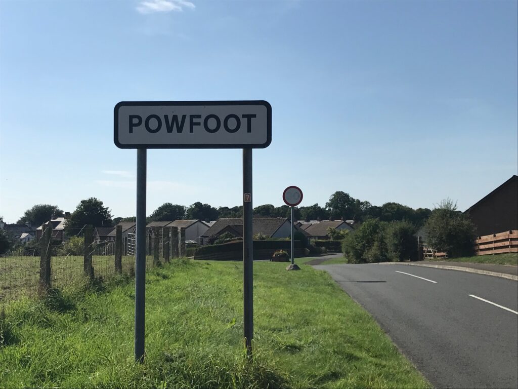 Powfoot Village - Cycling Dumfries & Galloway Villages on 8 Sep 21