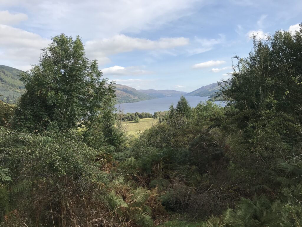 Loch Lubnaig -Cycling from Callander to Killin (NCN 76) on 20 Sep 20