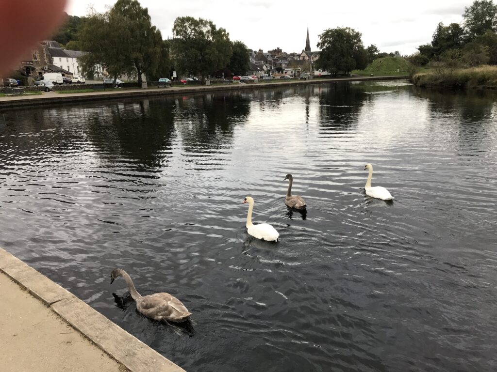 Callander - Cycling from Callander to Killin (NCN 76) on 20 Sep 20