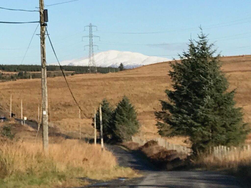 Ben Lomond - Cycling from Killearn to Aberfoyle (NCN 7) on 5 Dec 21